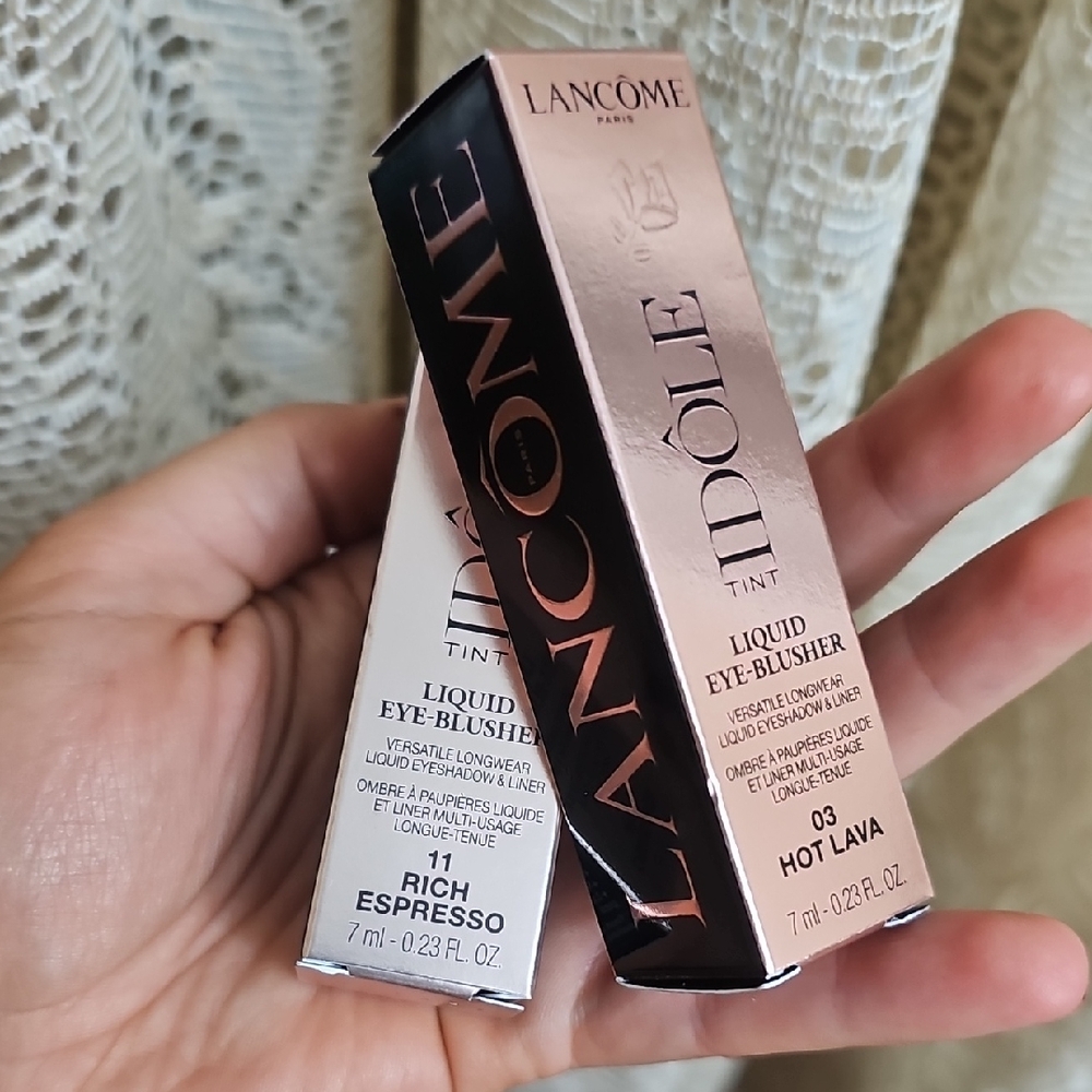 Idôle Liquid Eye-Blusher - Rich Espresso & Hot Lava